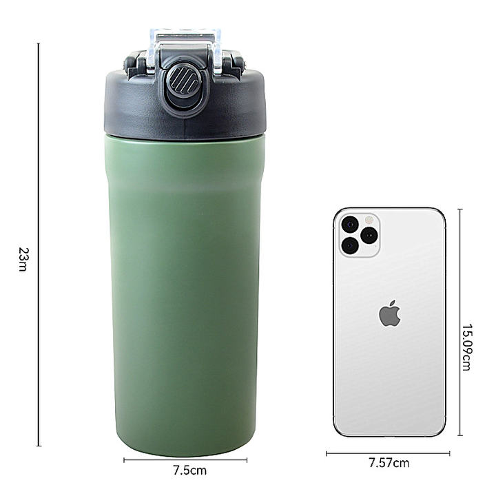 BSCI Gold certification factory 680ml oem/odm stainless steel Double Wall insulated sport water bottle