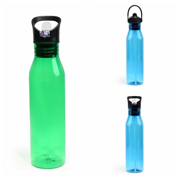 Best Sell 700ml Tritan Eco-friendly Bpa Free leakproof travel Plastic gym sport water Bottle with portable handle