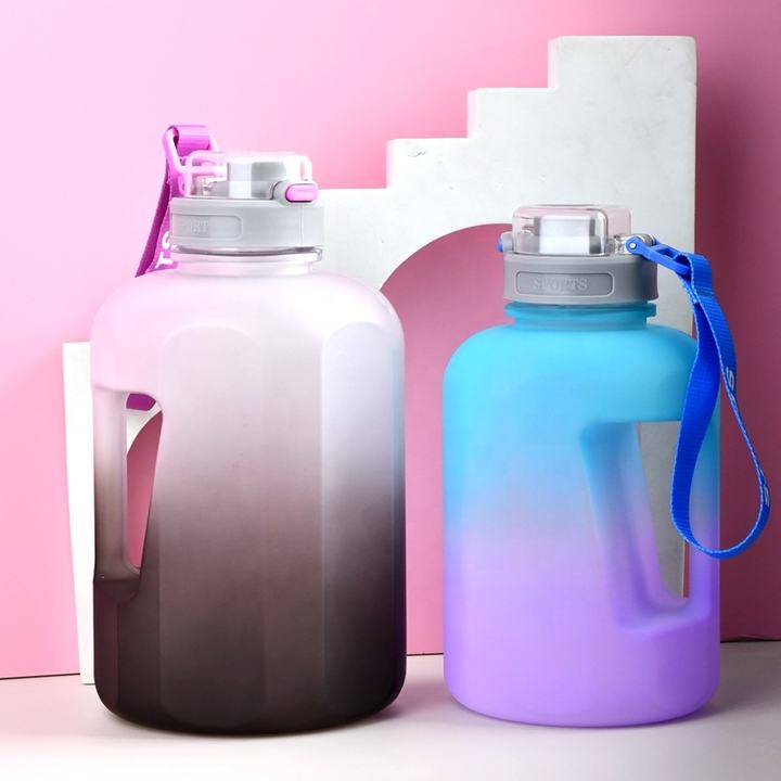 Bpa Free 72oz Motivacional Customized Botella De Agua Gym Protein Gallon Jugs Drinking Water Bottle Mass Production B2B