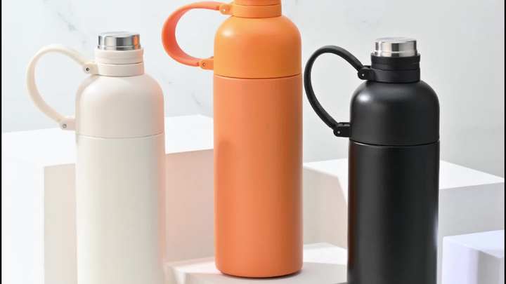 CUSTOM Portable 600ml/950ml/1100ml Double Wall Thermo Flask Stainless Steel Outdoor Small Mouth sport Water Bottle Vacuum Flasks China OEM Supplier