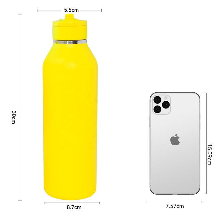 CUSTOM Portable 600ml/950ml/1100ml Double Wall Thermo Flask Stainless Steel Outdoor Small Mouth sport Water Bottle Vacuum Flasks China OEM Supplier