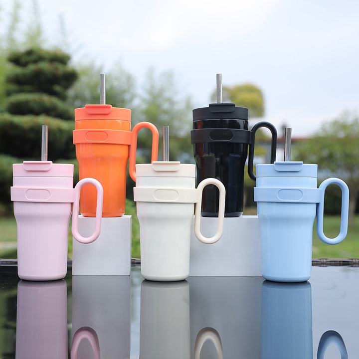 CUSTOM logo and color 25oz/40oz portable Outdoor Travel  Double wall Thermal insulation stainless tumbler Manufacturing Firm Solutions