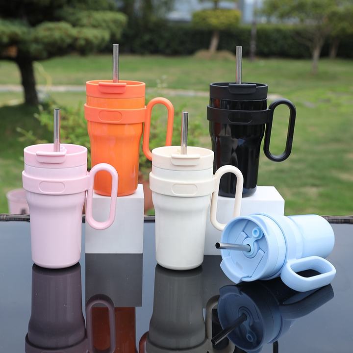 CUSTOM logo and color 25oz/40oz portable Outdoor Travel  Double wall Thermal insulation stainless tumbler Manufacturing Firm Solutions