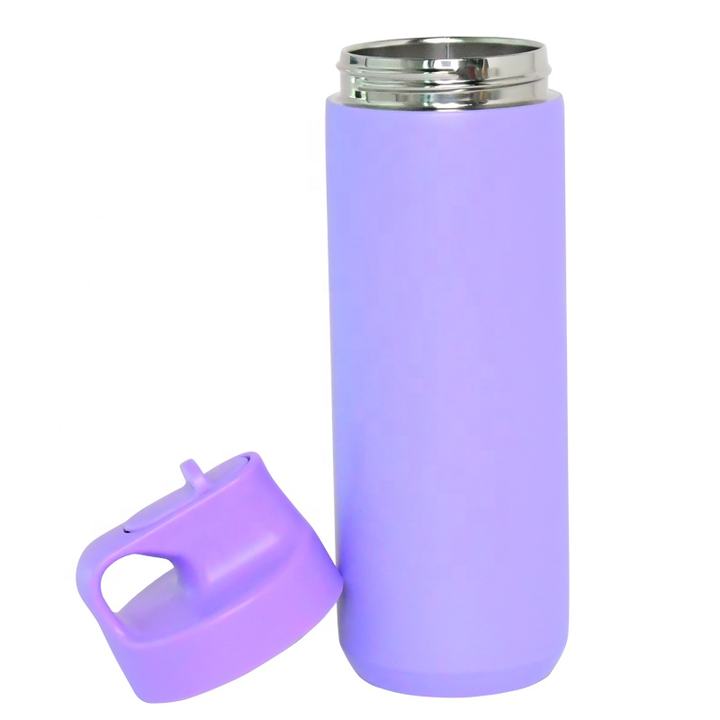 Cross-border new 500ml Customizable color logo stainless steel double-layer thermos bottle Industrial Exporter Factory