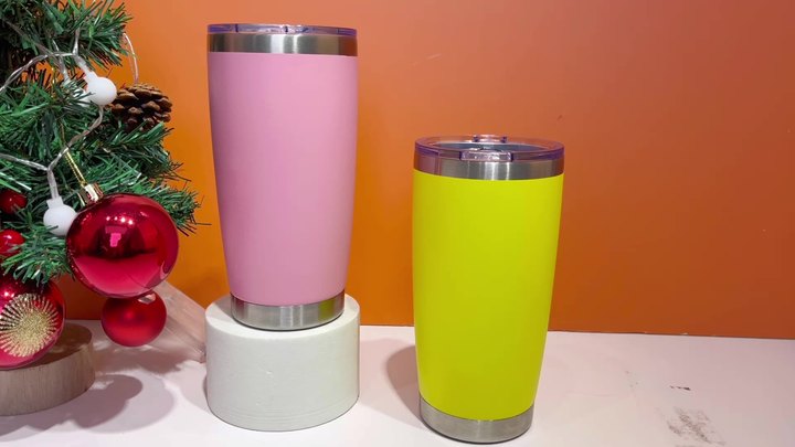 Customize 550ml Girls high appearance Customize car cup 20oz stainless steel vacuum thermos cup