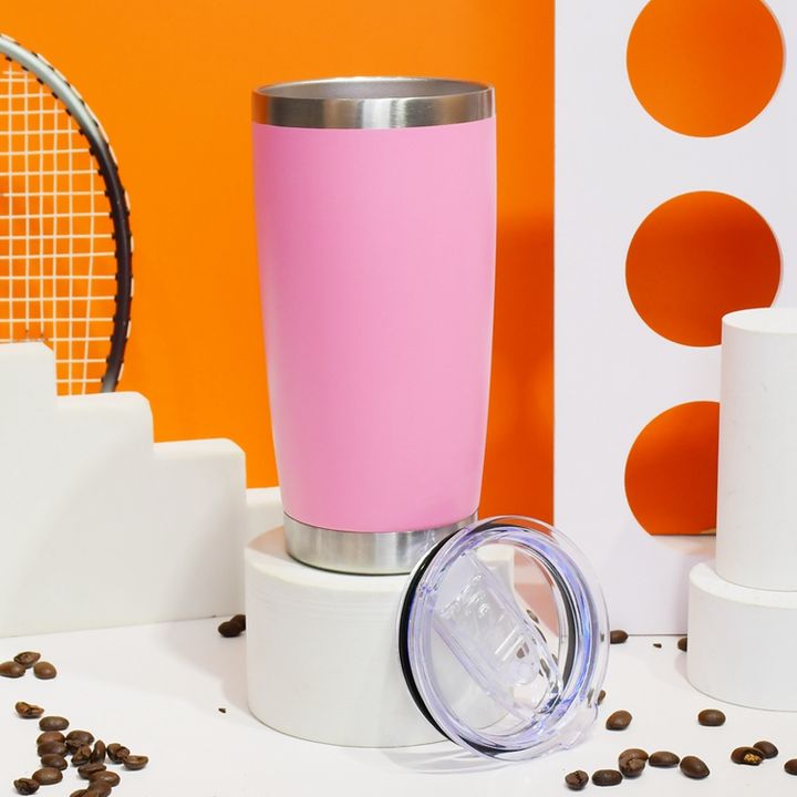 Customize 550ml Girls high appearance Customize car cup 20oz stainless steel vacuum thermos cup