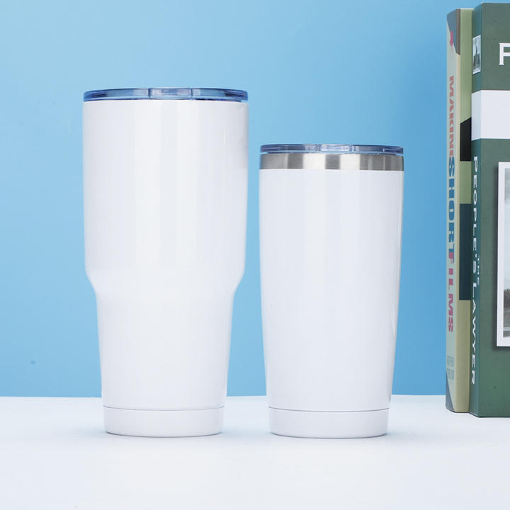 Customize Thermal Sublimation Straight Cups 20oz 30oz Car Mugs Water Cups Travel Drinkware Glass Coffee Mugs 304 Stainless Steel Factory Authorized Wholesale Sourcing