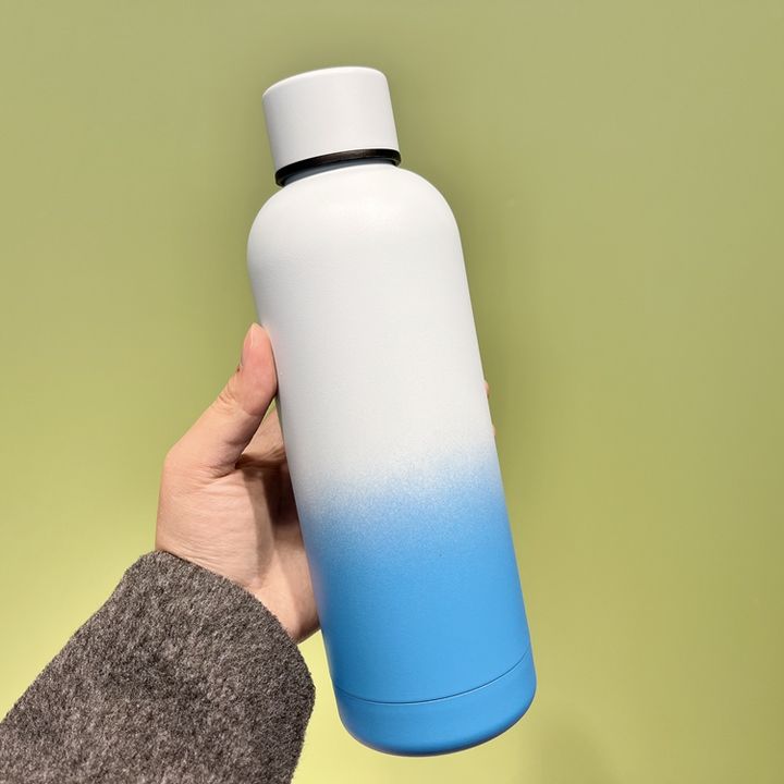 Customize Thermos Stainless Steel Insulated 500m Business double wall Vacuum Flask Thermos bottle with leakproof lid Factory Wholesale