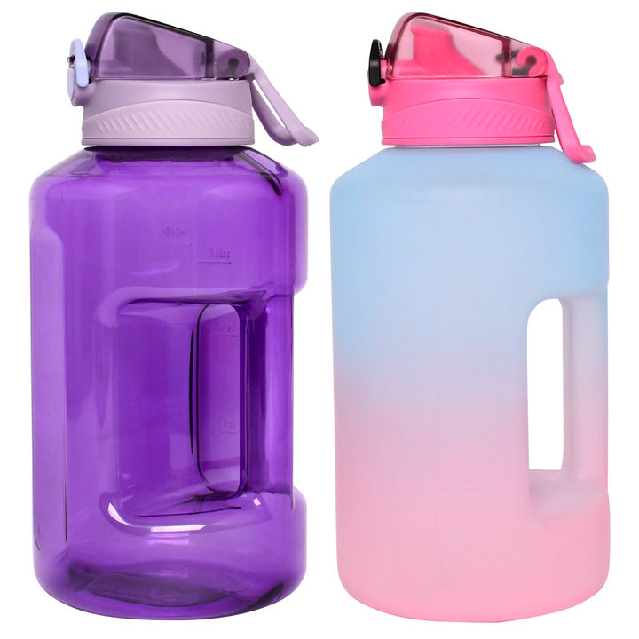 Customized High quality OEM 1.2Litre/42oz Large Capacity Fitness Kettle bpa free 1200ml PETG Sport water bottle with custom logo Factory Outlet