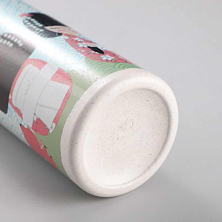 Customized bpa free Leak Proof Lightweight Drinking Bottle 24oz Plastic Portable Wheat Straw  Rice Husk Fiber Water Bottle Industrial Wholesale Pricing