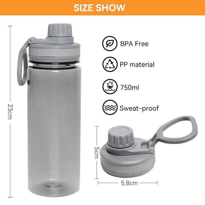 Delivery Quickly cheap Large Sport outdoor drinking bottle Unisex bpa free Plastic water bottle with lid IN STOCK Efficient Manufacturing Outlet