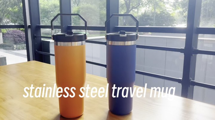 Double Wall Insulated Vacuum Flasks bpa free Thermos Water Bottle 20oz sport Stainless Steel  tumbler