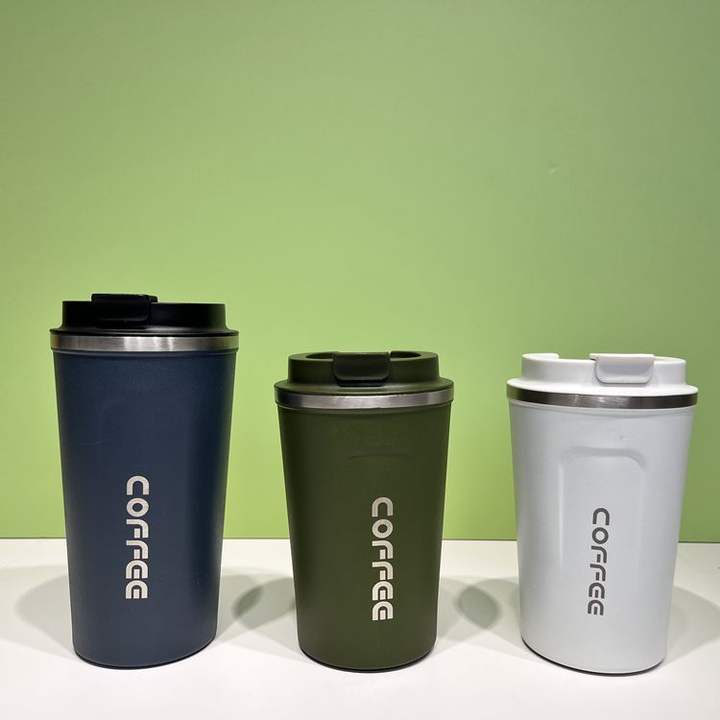 Double Wall Stainless Steel Coffee Cups 380ml Reusable Travel Insulated Coffee Mugs Wholesale B2B Pricing