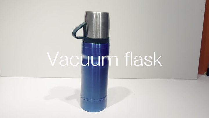 Double Wall Stainless Steel Water Bottle 680ml Sports Vacuum Water Bottle With Handle Lid China Factory Supply Services