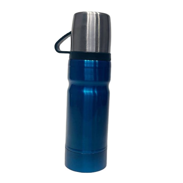 Double Wall Stainless Steel Water Bottle 680ml Sports Vacuum Water Bottle With Handle Lid China Factory Supply Services