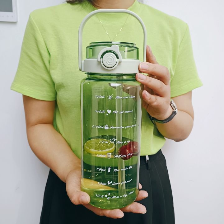 Eco-Friendly 50oz Motivational big Water Bottles BPA-Free Sport Kettle with Time Marker Industrial Wholesale Pricing Bulk Orders