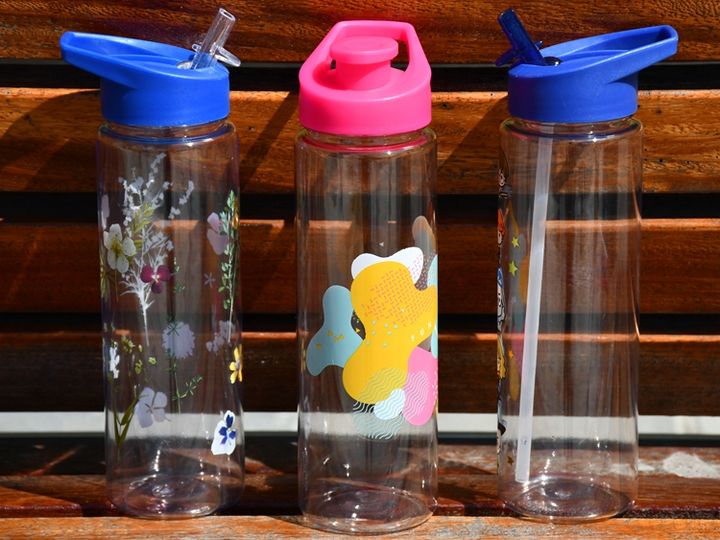 Eco Sport Water Bottle with Straw Friendly Cute Summer Bpa Free Thermal Transfer Printing Kids Cup Custom Pattern Student Unisex Industrial Exporter Operations