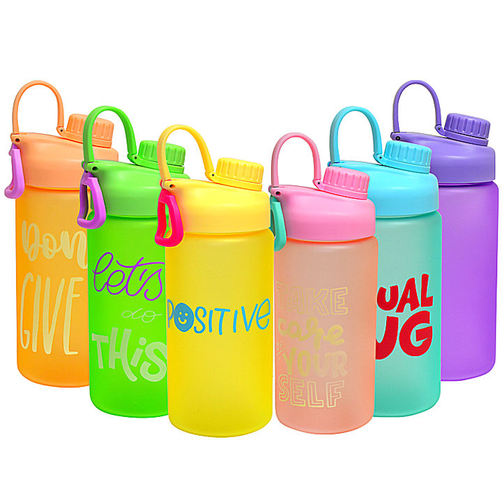 Eco-friendly 1.2L Leakproof Sport Water Bottle BPA-Free Plastic Drinkware with Portable Strap Handle Direct Drinking Method