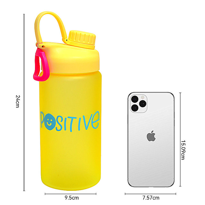 Eco-friendly 1.2L Leakproof Sport Water Bottle BPA-Free Plastic Drinkware with Portable Strap Handle Direct Drinking Method