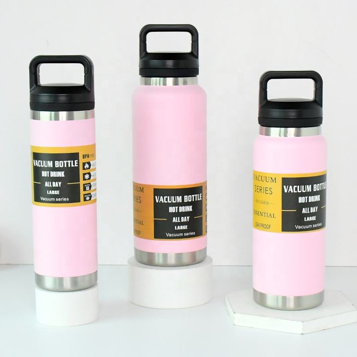 Eco friendly 600ml 800ml 1100ml double layer Durable Leakproof stainless steel  vacuum flasks & insulated thermoses Bottle Factory to Consumer