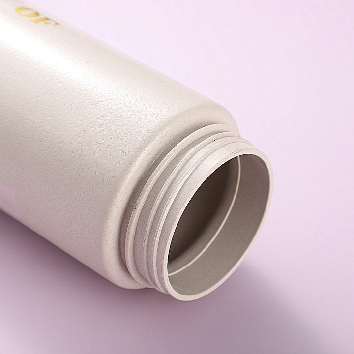 Eco-friendly 700ml portable bpa free sport plastic wheat straw biodegradable material water bottle with custom logo Production Facility Export
