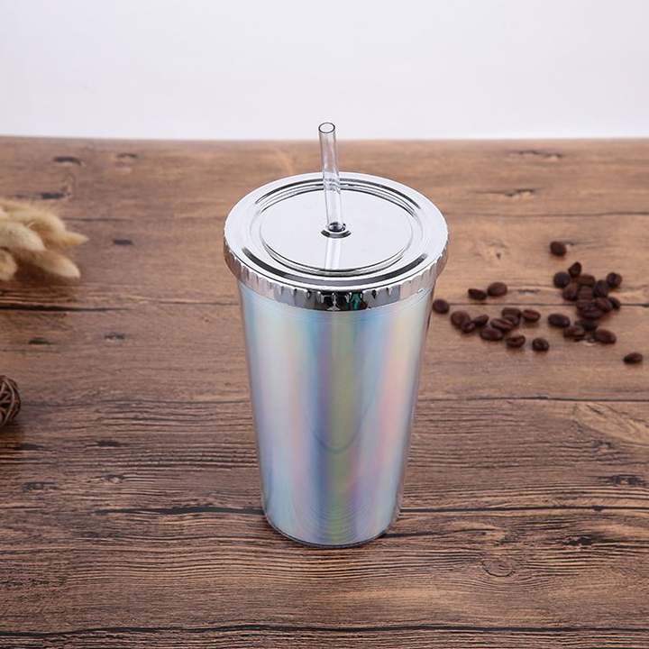 Eco-friendly Bpa Free Plastic Double Wall Cup Pachones Bottle Ice Bottle Water Bottle For Party Custom Factory Production Trade