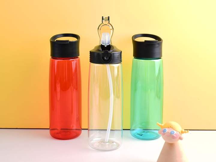 Eco friendly products Factory wholesale price drink bottle 800ml plastic sports water bottle with motivational time marker