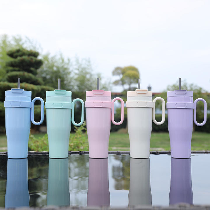 Factory OEM/ODM custom 25oz/40oz portable Outdoor Travel Thermal insulation Double wall stainless Steel Tumbler Bulk Wholesale Chain