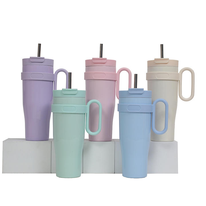 Factory OEM/ODM custom 25oz/40oz portable Outdoor Travel Thermal insulation Double wall stainless Steel Tumbler Bulk Wholesale Chain