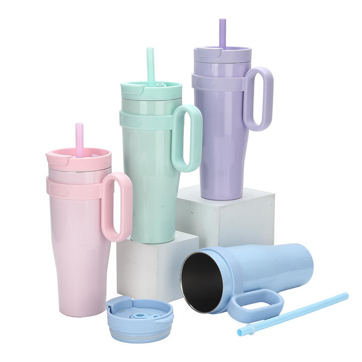 Factory OEM/ODM custom 25oz/40oz portable Outdoor Travel Thermal insulation Double wall stainless Steel Tumbler Bulk Wholesale Chain