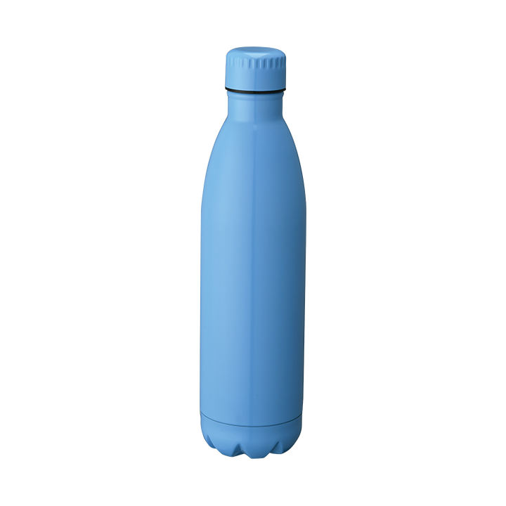 Factory customizable Eco Friendly Powder Coating Vacuum Double Wall Stainless Steel Cola Shape Rubber Coated Water Bottle Low-Cost Manufacturing Hub