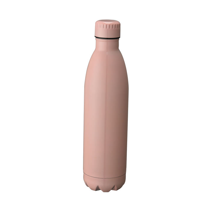 Factory customizable Eco Friendly Powder Coating Vacuum Double Wall Stainless Steel Cola Shape Rubber Coated Water Bottle Low-Cost Manufacturing Hub