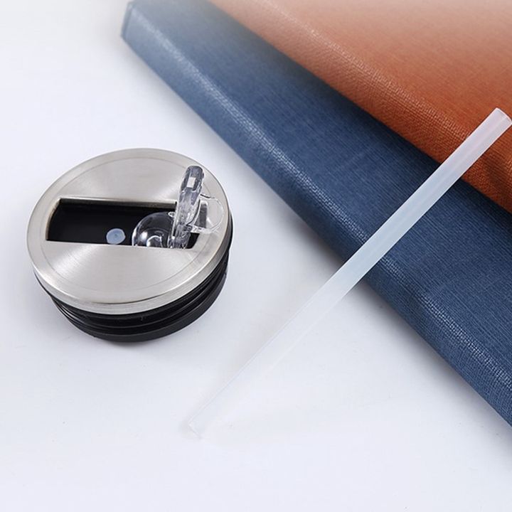 Factory direct sale custom logo leakproof Stainless Steel Vacuum Insulated termos can water bottle with straw Lid Production Facility