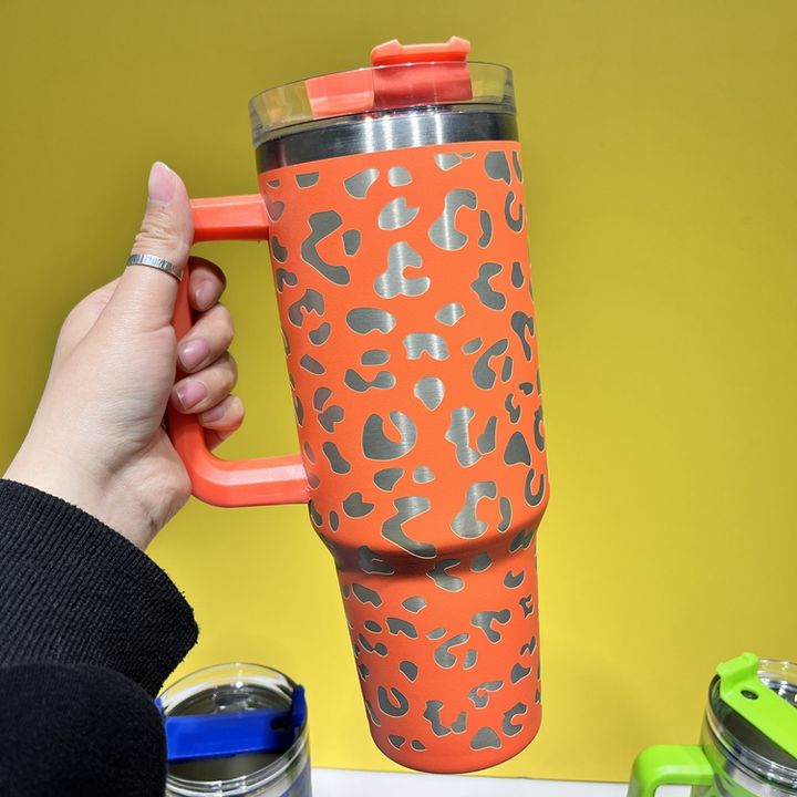 Factory wholesale Custom logo and color vacuum Flasks 40oz stainless steel travel tumbler mug cup Manufacturing Plant