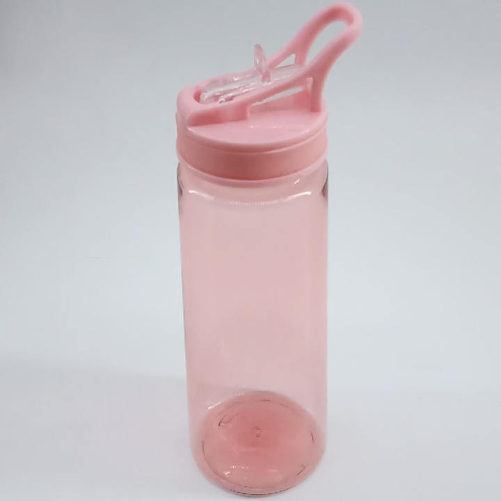 Factory wholesale eco friendly bpa free custom logo students plastic sport water bottle with straw lid Wholesale Supplier