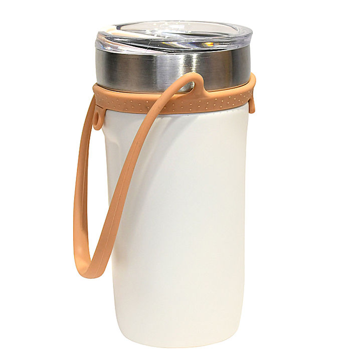 Factory wholesale price 18oz Classic Modern Hot Coffee Cup 24oz Travel Tumblers Beer Mug With Silicone Strap OEM Manufacturer