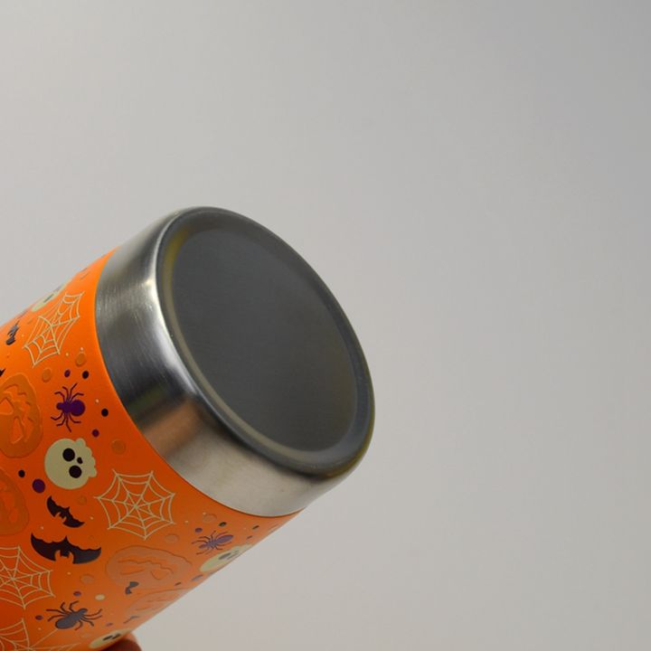 Factory wholesale price 20oz thermos cup customizable 3D Hallowmas pattern Double Wall SS304 Stainless Steel travel mug with PP B2B Factory Pricing Processing