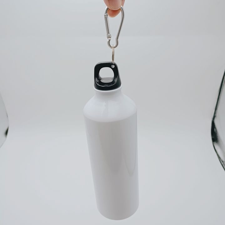 Factory wholesale price Hot Selling 750ml Custom Logo Outdoor portable Drink  Aluminum Bottle Sport Water Bottles with carabiner Factory-Owned Wholesale