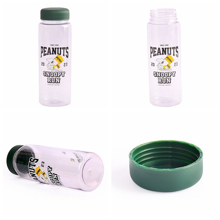 Factory wholesale price custom logo and color OEM/ODM cute Clear outdoor 500ml plastic kids water bottles with lid Wholesale Manufacturer