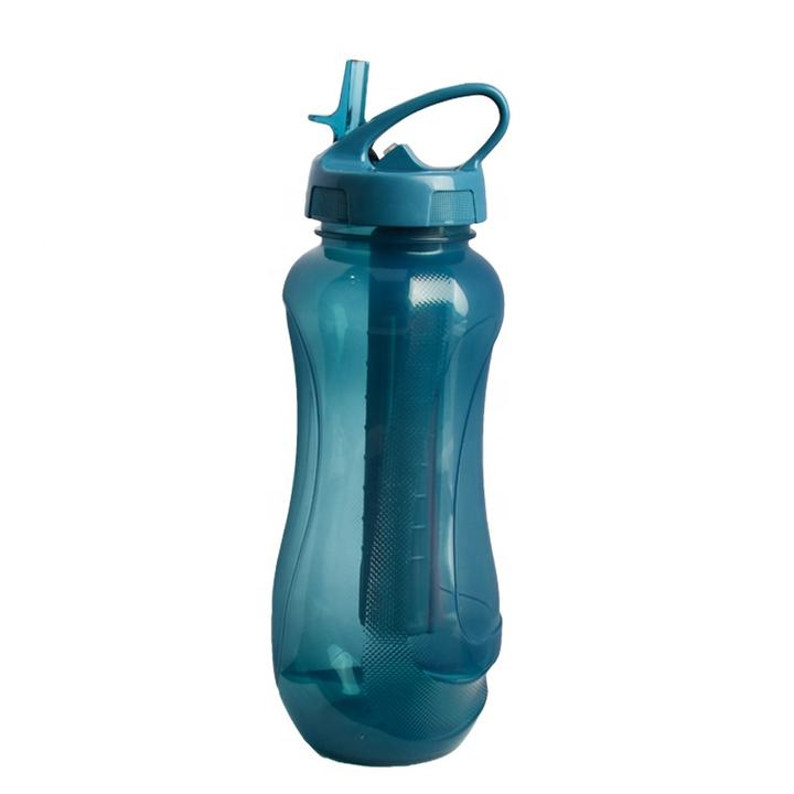 Factory wholesale price promotion France hot sale 750ml  Transparent Sports Plastic Popsicle Water Bottle with straw handle Factory Pricing Export