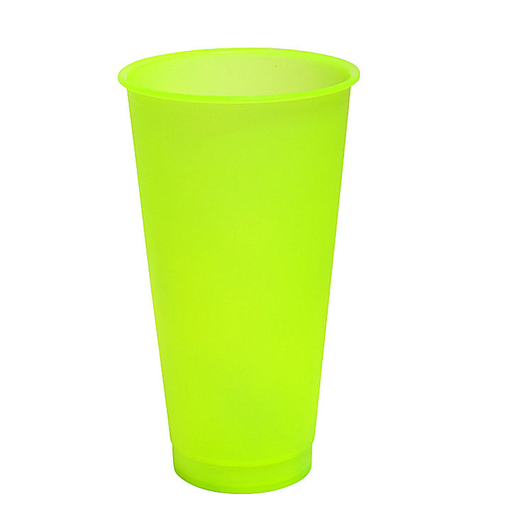HOT sale 2023 Coffee Drinking Cup 24oz plastic Color Changing reusable cold cups set with lid and straw Export-Oriented Factory Solutions