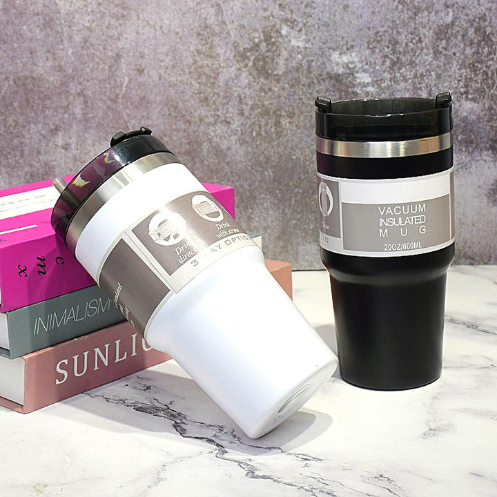 Hot Sale Eco-Friendly  High-Quality Customizable 20oz Stainless Steel Cup with Logo in Various Colors for indoor and outdoor Wholesale Bulk Supply