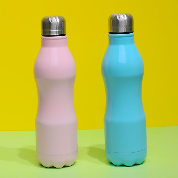 Hot Sale Eco-friendly Stainless steel small mouth Vacuum Insulated 500ml double wall thermos cola shape creative water bott Private Label Manufacturing