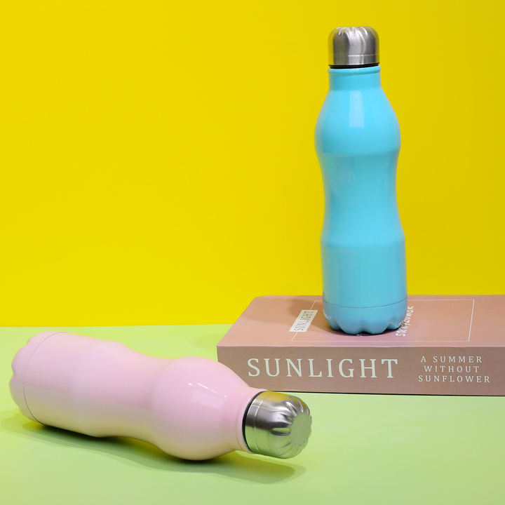 Hot Sale Eco-friendly Stainless steel small mouth Vacuum Insulated 500ml double wall thermos cola shape creative water bott Private Label Manufacturing