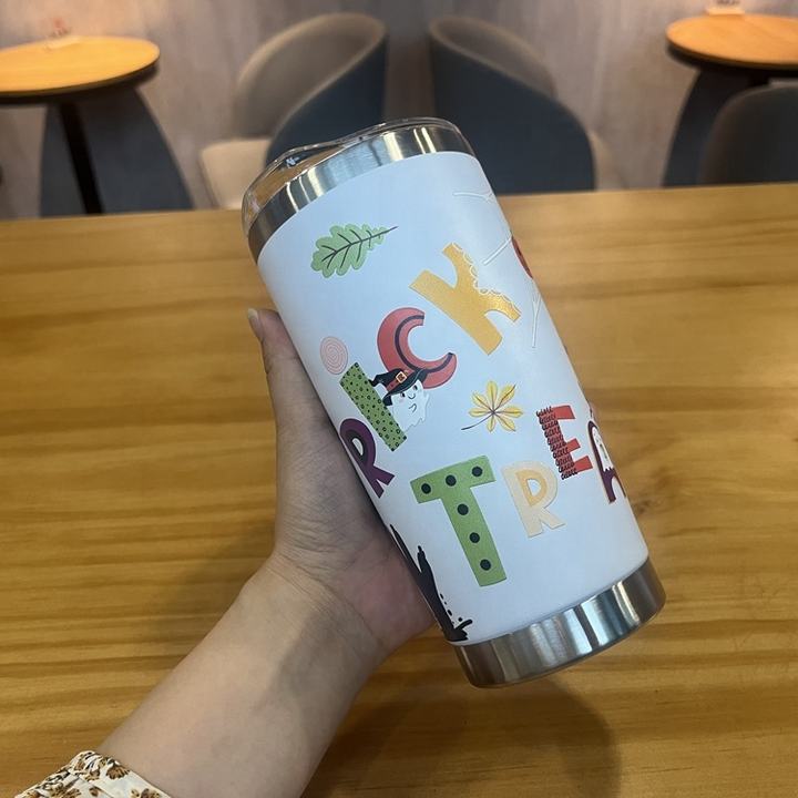 Hot Selling 20oz Travel Tumbler Customized logo and color Stainless Steel Double Wall Vacuum Coffee Mug with Lid