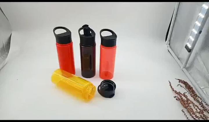 Hot Sport Bottle Bpa Free Clear Transparent Plastic Drinking Water Bottle with Lid for Self-driving Travel China Industrial Supplier Chain