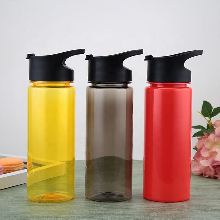Hot Sport Bottle Bpa Free Clear Transparent Plastic Drinking Water Bottle with Lid for Self-driving Travel China Industrial Supplier Chain