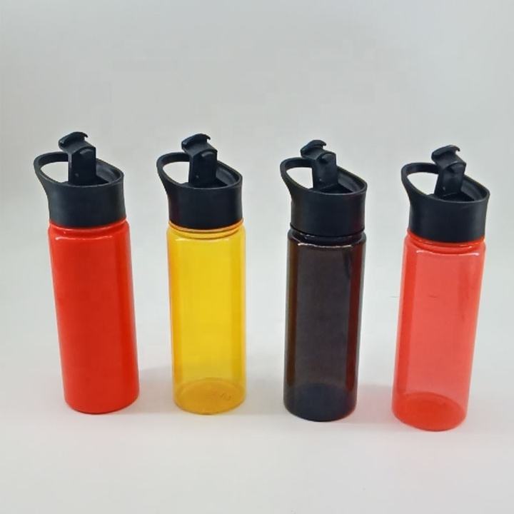 Hot Sport Bottle Bpa Free Clear Transparent Plastic Drinking Water Bottle with Lid for Self-driving Travel China Industrial Supplier Chain