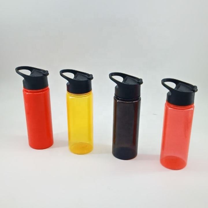 Hot Sport Bottle Bpa Free Clear Transparent Plastic Drinking Water Bottle with Lid for Self-driving Travel China Industrial Supplier Chain