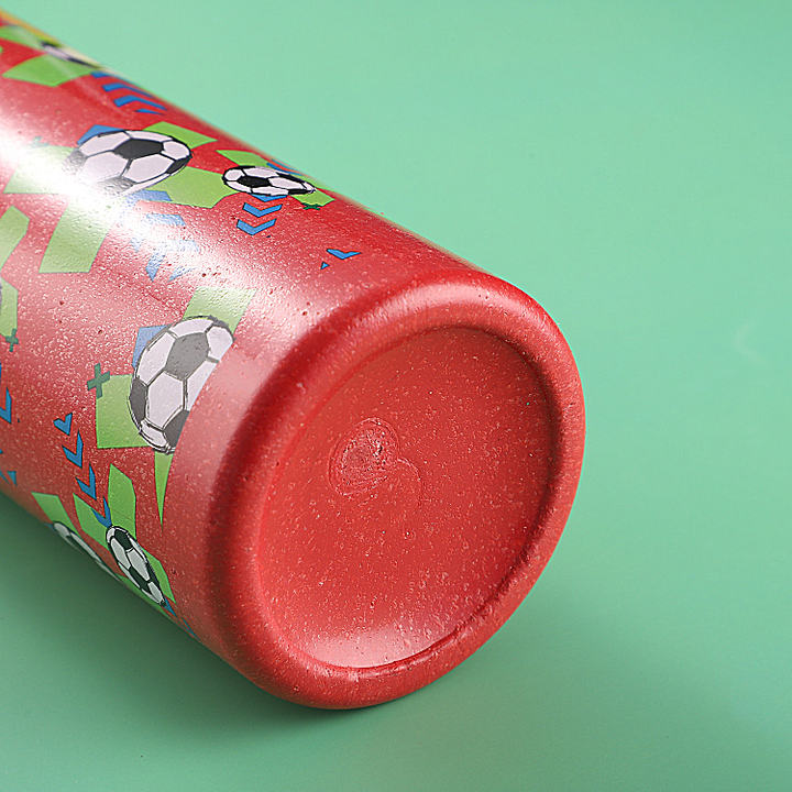 Hot selling Customized Cheap durable Eco-friendly bpa free Wheat Straw Rice Husk Fiber water bottle with Food grade straw Manufacturer and Supplier Solutions